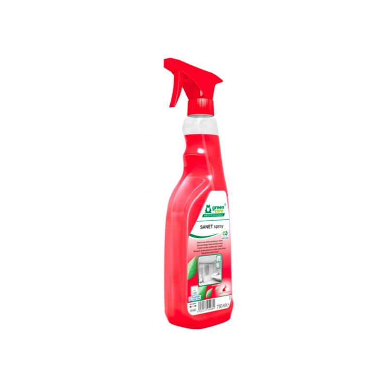 Sanet Spray - Détartrant Sanitaire PAE - Spray 750 ml