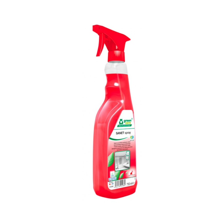 Sanet Spray - Détartrant Sanitaire PAE - Spray 750 ml