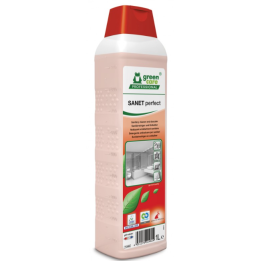 Sanet Perfect - Détartrant Rénovant Sanitaire - Bidon 1L
