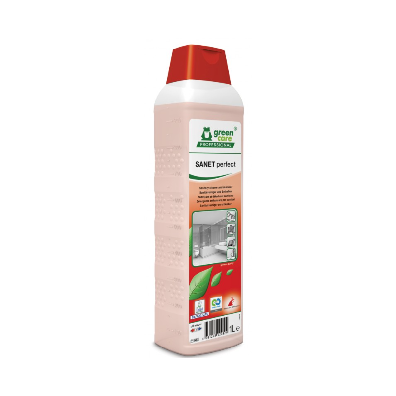 Sanet Perfect - Détartrant Rénovant Sanitaire - Bidon 1L