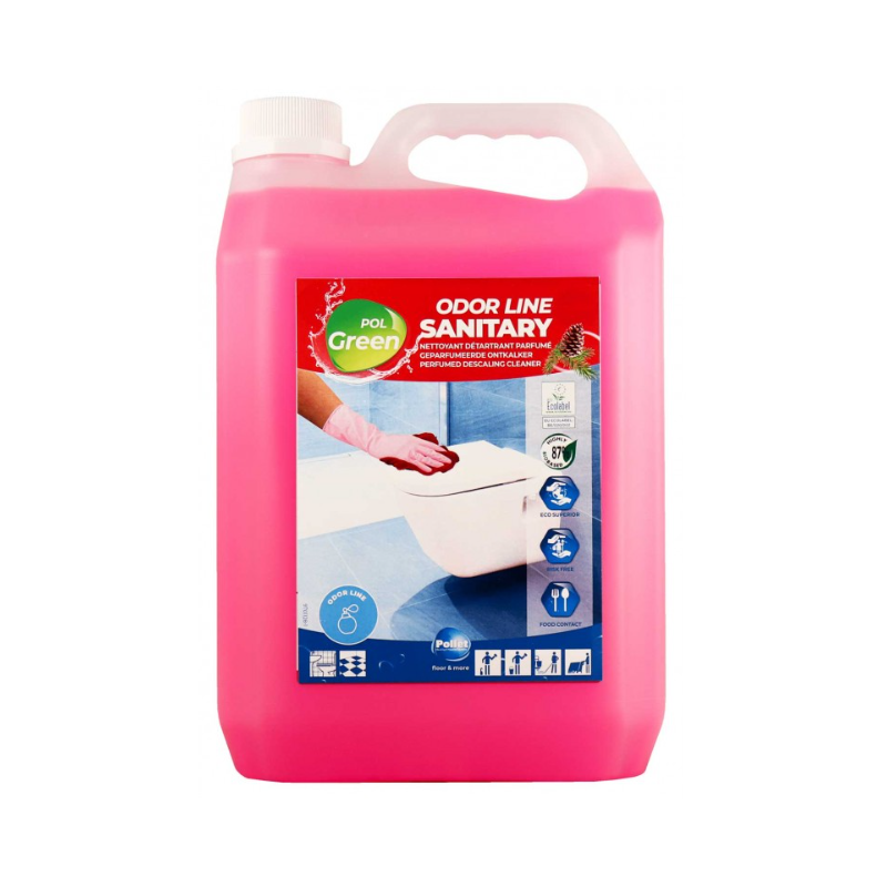 Polgreen Odor Line Sanitary - Détartrant parfumé - Bidon 5L