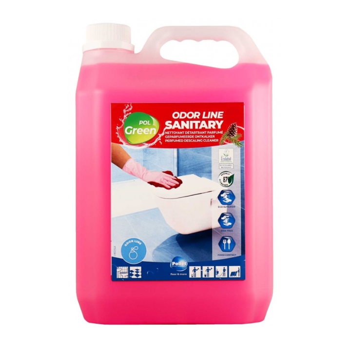 Polgreen Odor Line Sanitary - Détartrant parfumé - Bidon 5L