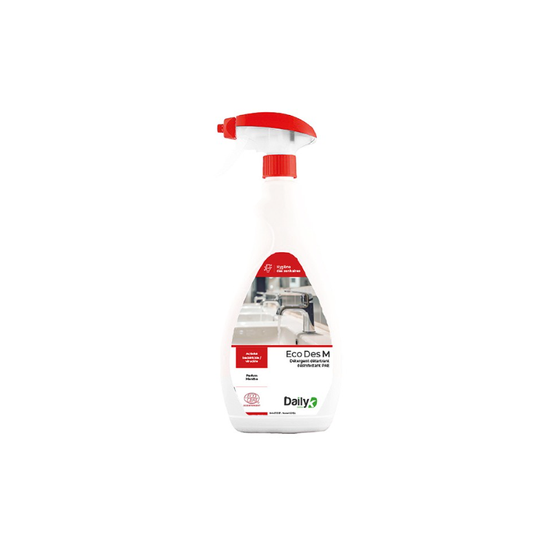 Eco Des M - Détergent Détartrant Désinfectant PAE - Spray 750ml