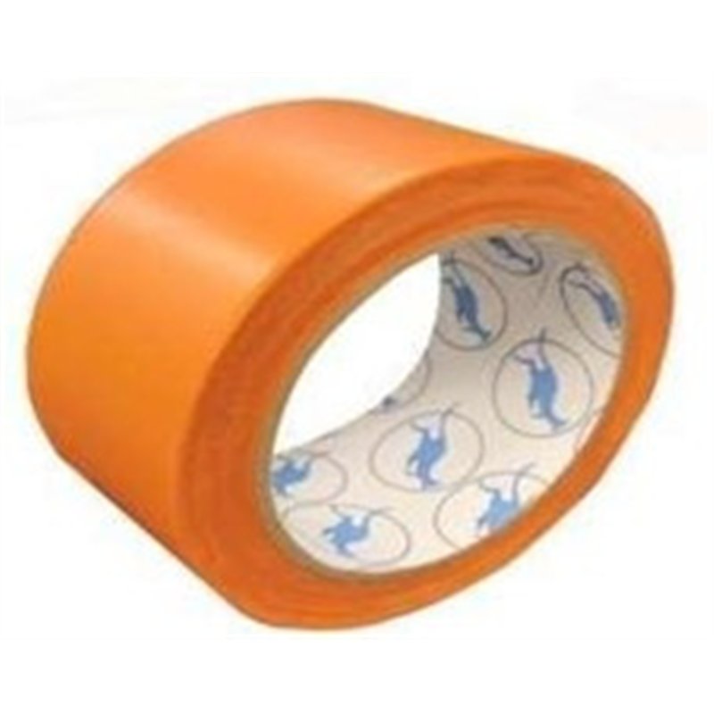 Ruban adhésif PVC orange 50mm x 33m - Ct. de 36