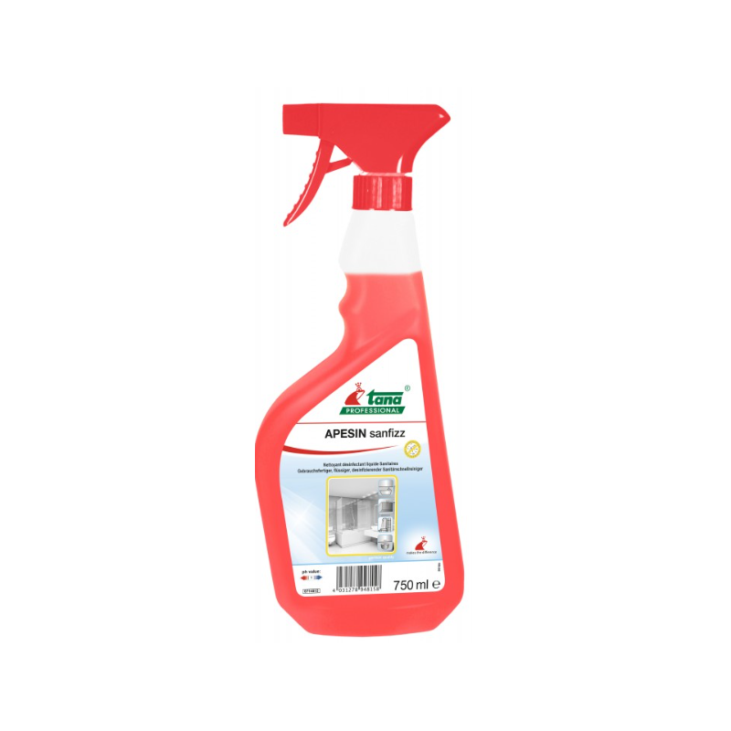 Apesin San - Détergent Désinfectant - Spray 750 ml