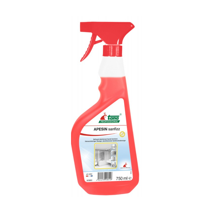Apesin San - Détergent Désinfectant - Spray 750 ml