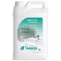 SPS PREMIUM ANIOS- Détergent Détartrant Désinfectant PAE - Bidon 5L