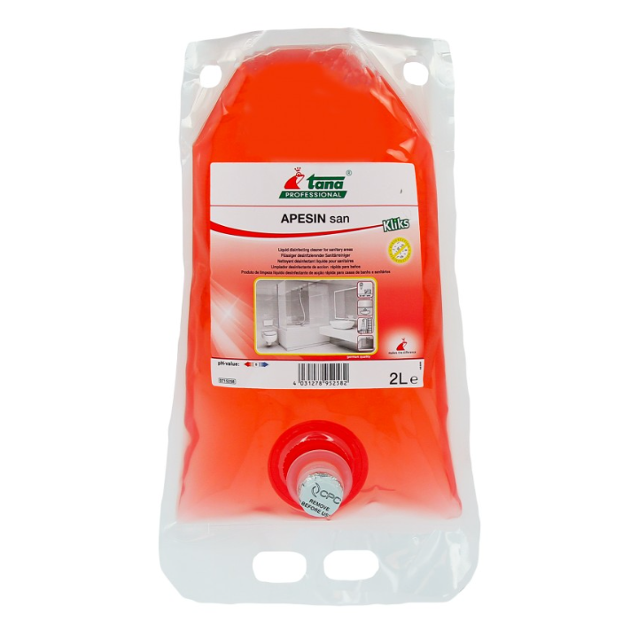 Apesin San Kliks - Nettoyant Désinfectant Poche 2L