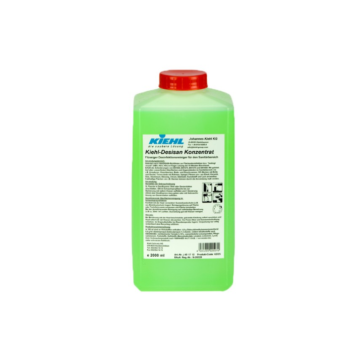 Desisan - Nettoyant Désinfectant - Bidon 2L