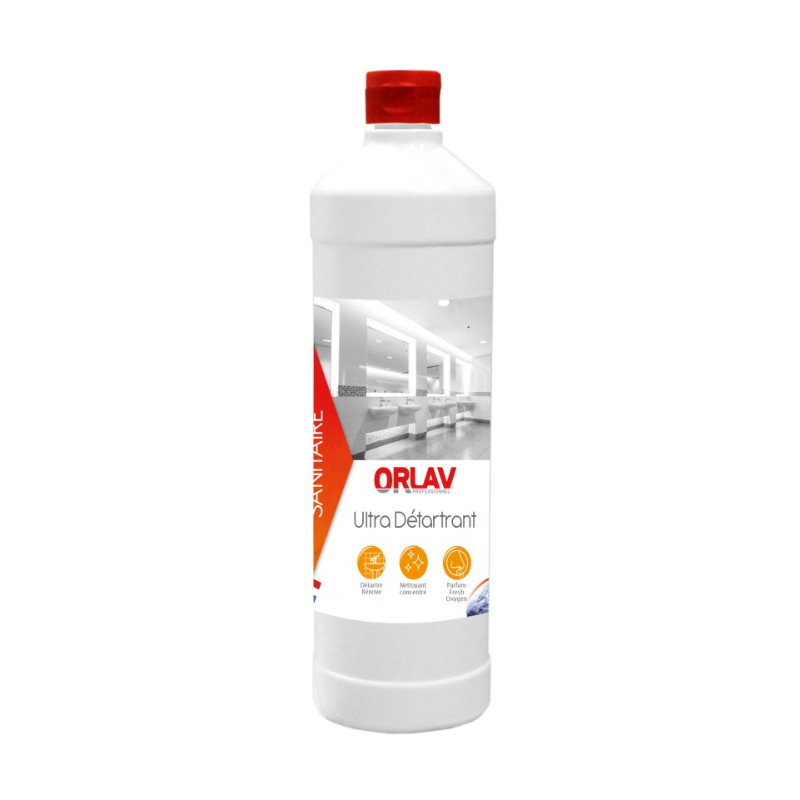 Ultra Détartrant Orlav - Rénovant Sanitaire- Bidon 1L