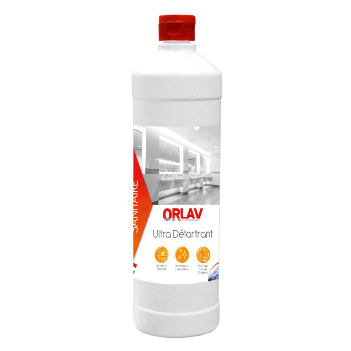 Ultra Détartrant Orlav - Rénovant Sanitaire- Bidon 1L