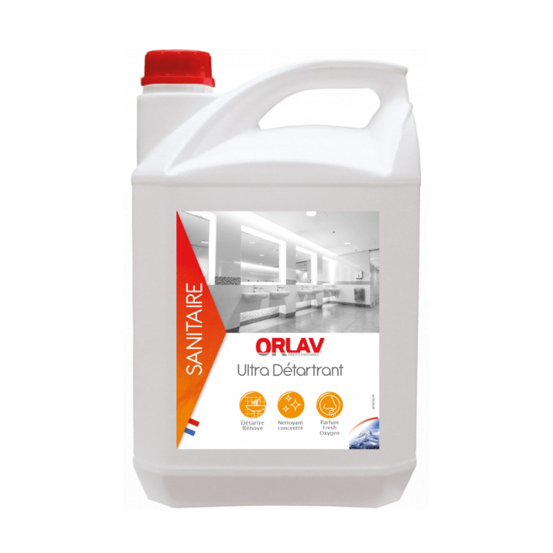 Ultra Détartrant Orlav - Rénovant Sanitaire- Bidon 5L