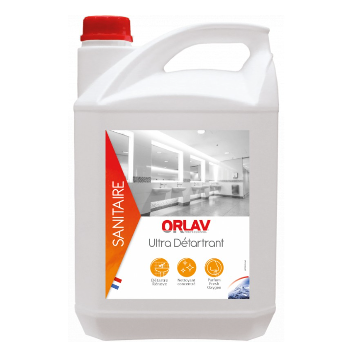 Ultra Détartrant Orlav - Rénovant Sanitaire- Bidon 5L