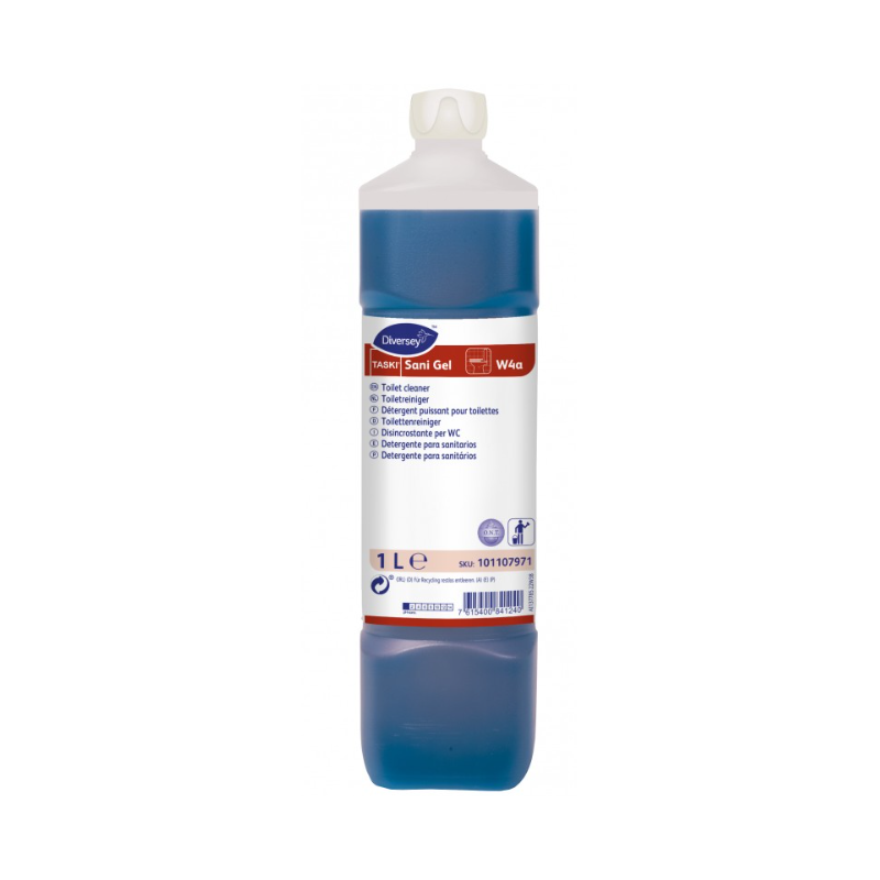 Taski Sani Gel WC - Gel WC détartrant - Bidon 1L