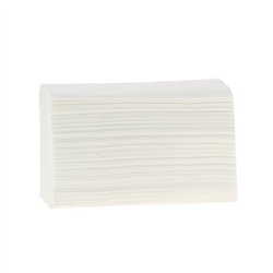 ZGO SLIM -pure ouate-blanx 2 plis-gaufres collés
