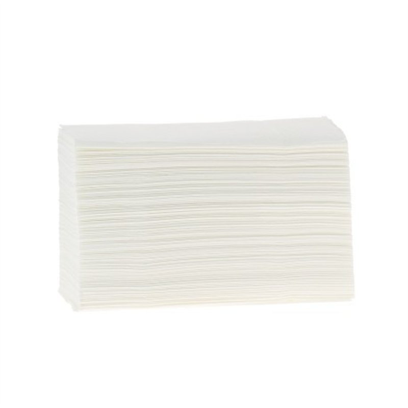 ZGO SLIM -pure ouate-blanx 2 plis-gaufres collés