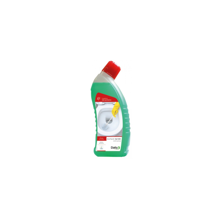 Eco'Sanit Gel WC Dailyk - Gel WC Parfumé - Flacon 750ml