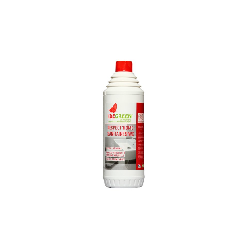 Respect'Home Sanitaire WC - Gel WC - Flacon accordéon 1L