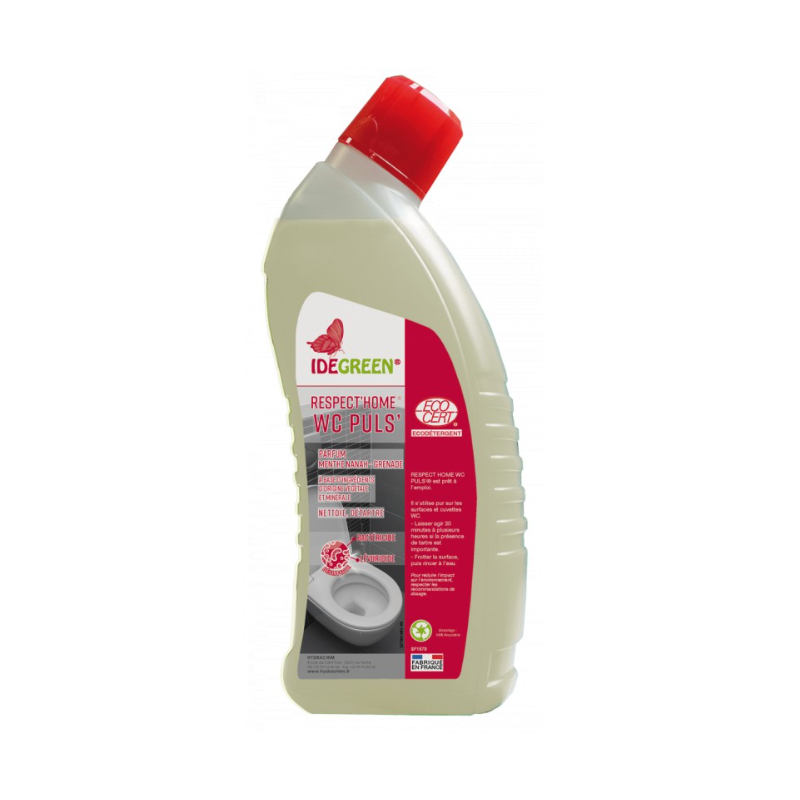 Respect'Home WC Plus - Gel Détartrant Désinfectant - Flacon 750ml