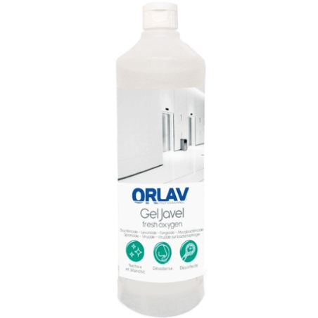 Fresh Oxygen ORLAV - Gel Javel Désinfectant - Bidon 1L