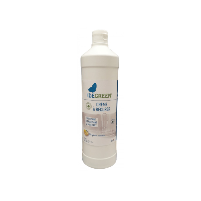 Respect'Home - Crème à récurer - Multi surfaces - Bidon 1L