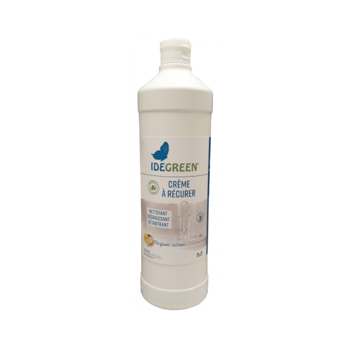 Respect'Home - Crème à récurer - Multi surfaces - Bidon 1L