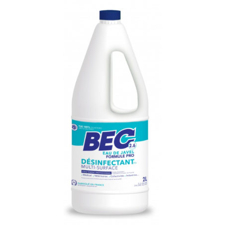 Javel Liquide 2,6% - Bidon 2L