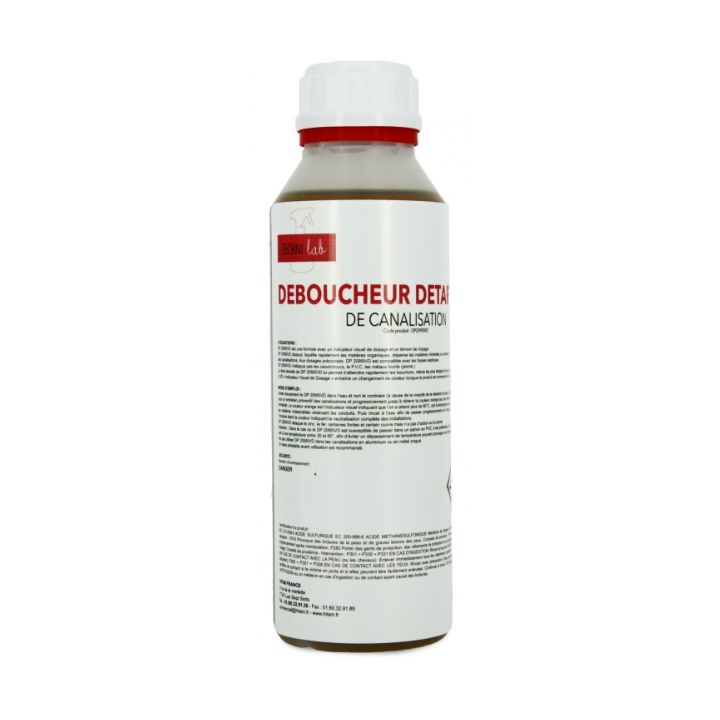 Déboucheur Détartrant instantané - Ultra Puissant - Dose 250ml