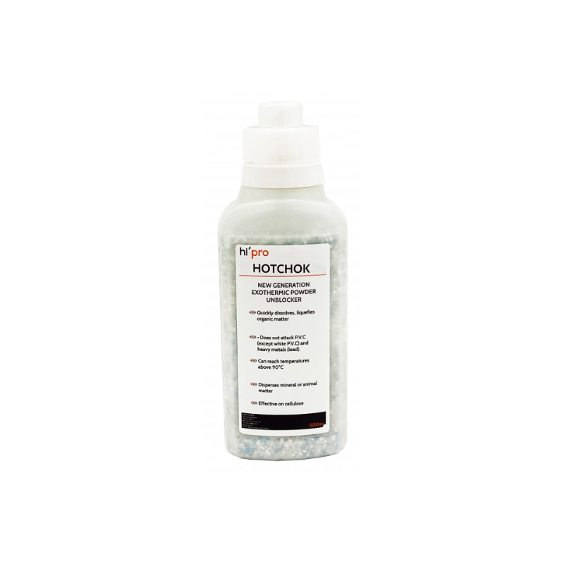 Hotchok- Déboucheur Canalisation en Poudre - Flacon 500ml