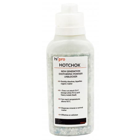 Hotchok- Déboucheur Canalisation en Poudre - Flacon 500ml