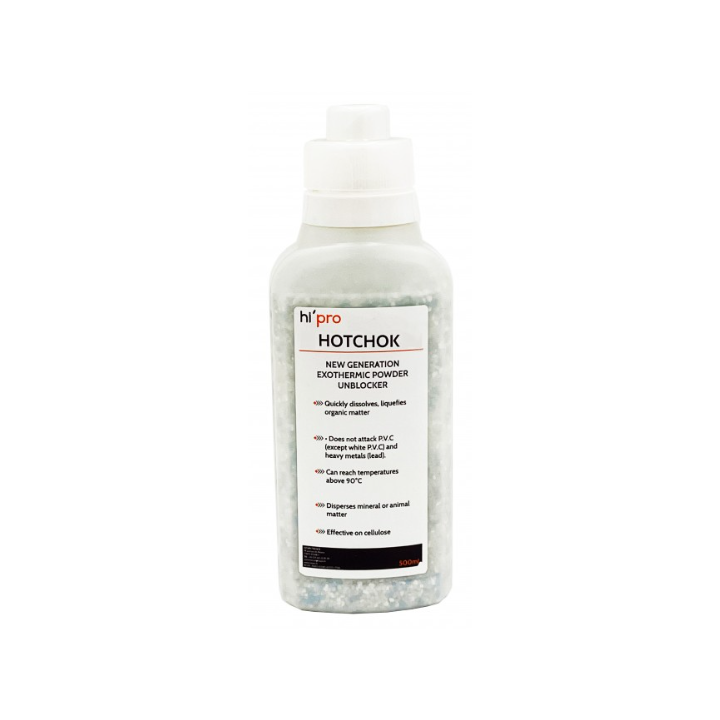 Hotchok- Déboucheur Canalisation en Poudre - Flacon 500ml