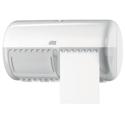 Distributeur Tork Elevation T4 - Pour PH Rouleaux traditionnel avec réserve - Blanc