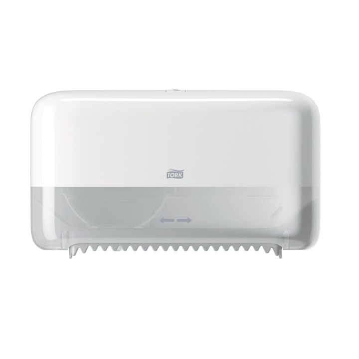 Distributeur Tork Elevation T7 - Pour PH Mid-Size Sans Mandrin avec réserve - Blanc