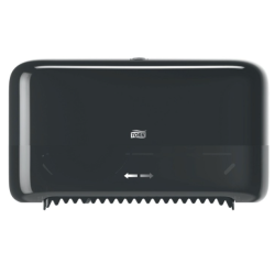 Distributeur Tork Elevation T7 - Pour PH Mid-Size Sans Mandrin avec réserve - Noir