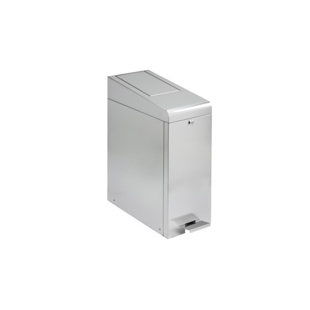 Brinox 45L - Poubelle à pédale pour sachets périodiques Acier Inox