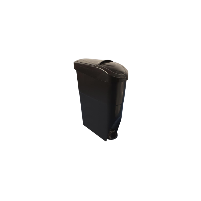Poubelle Hygiène Féminine Noir - 12L