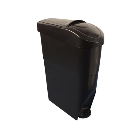 Poubelle Hygiène Féminine Noir - 12L