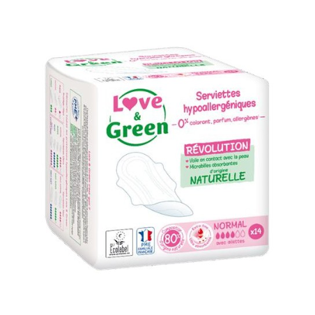 Serviettes hygiéniques -Protection féminine