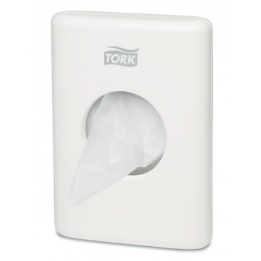 Distributeur de sachets périodiques TORK Elevation B5 Blanc - Pour hygiène féminine