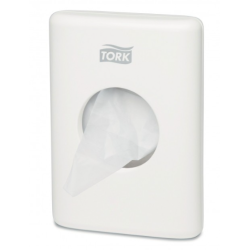 Distributeur de sachets périodiques TORK Elevation B5 Blanc - Pour hygiène féminine