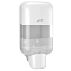 Distributeur Mini Tork Elevation T5 Blanc- Pour Nettoyant Siège WC