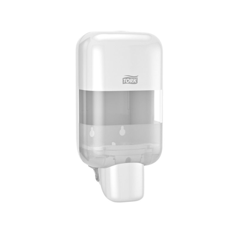 Distributeur Mini Tork Elevation T5 Blanc- Pour Nettoyant Siège WC