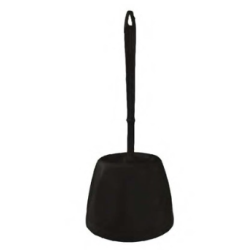 Brosse WC Classic - En Polypropylène - Brosse + Socle Noir