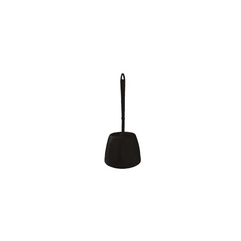 Brosse WC Classic - En Polypropylène - Brosse + Socle Noir