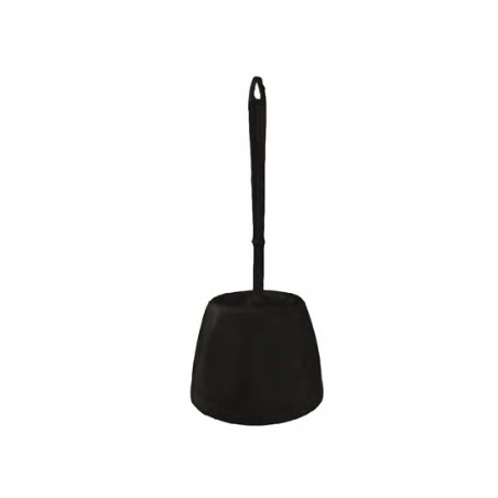 Brosse WC Classic - En Polypropylène - Brosse + Socle Noir