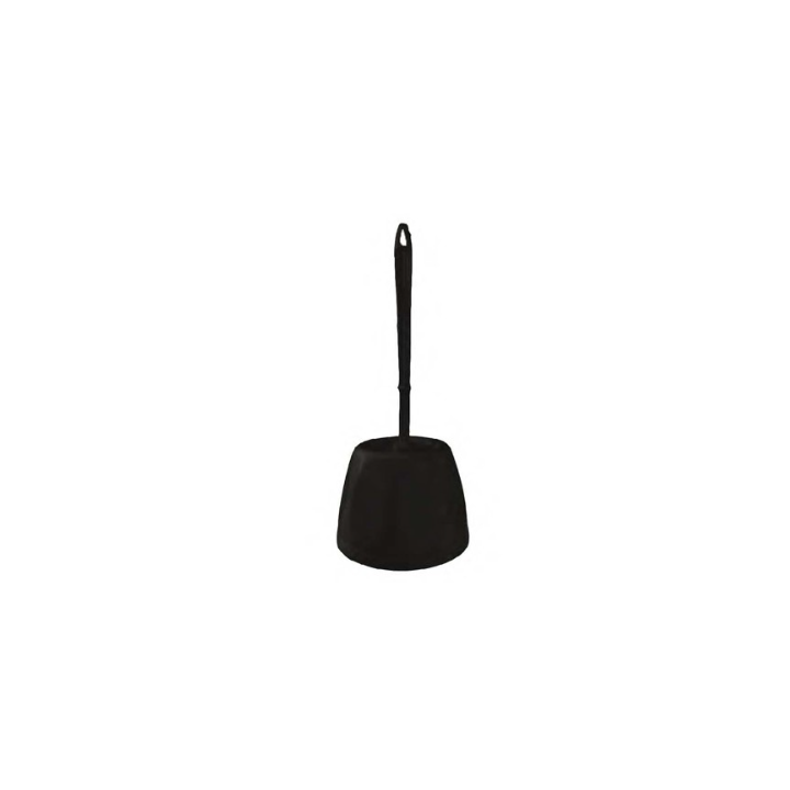 Brosse WC Classic - En Polypropylène - Brosse + Socle Noir