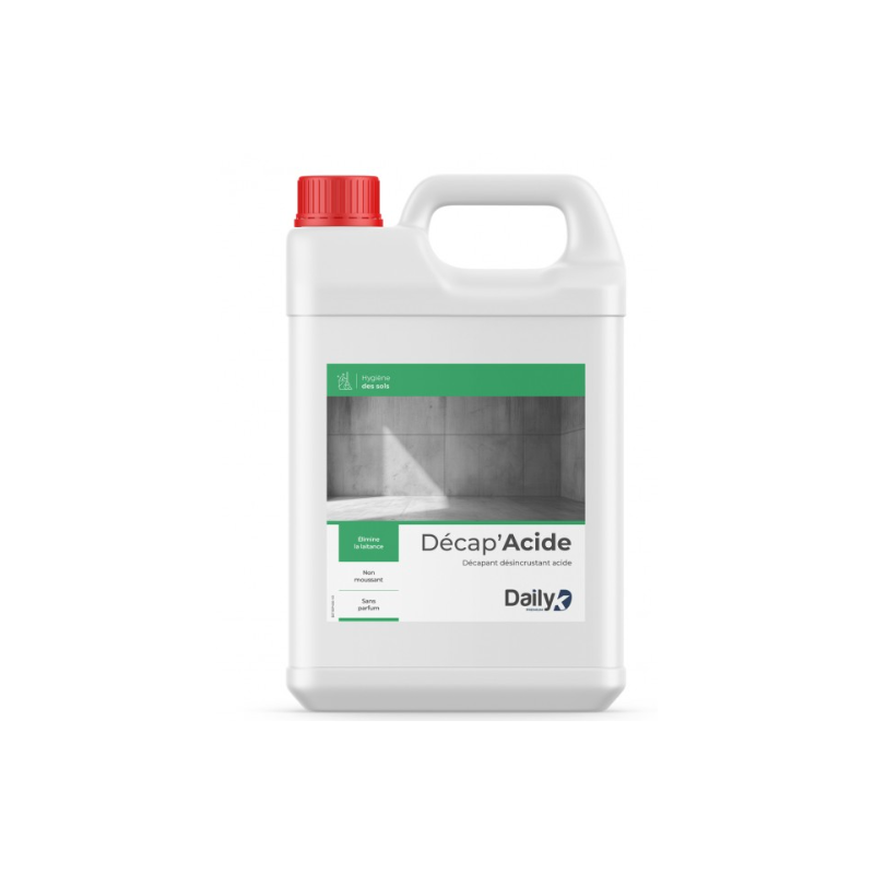 Décap'Acide - Décapant Désincrutant Acide - Bidon 5L