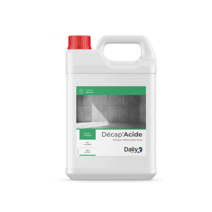 Décap'Acide - Décapant Désincrutant Acide - Bidon 5L