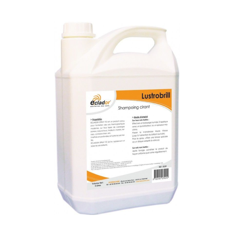 Lustrobrill - Shampoing Cirant Régénérant - Bidon 5L