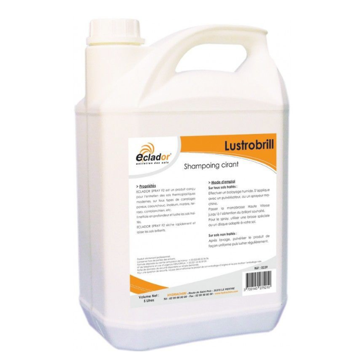 Lustrobrill - Shampoing Cirant Régénérant - Bidon 5L